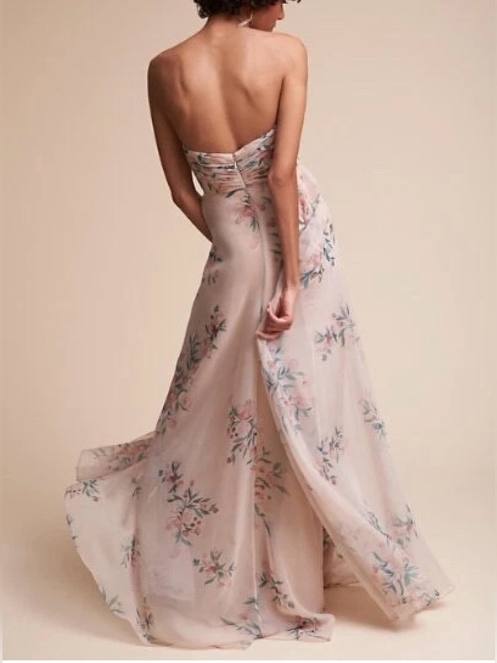 JENNY YOO maxi floral dress View 3